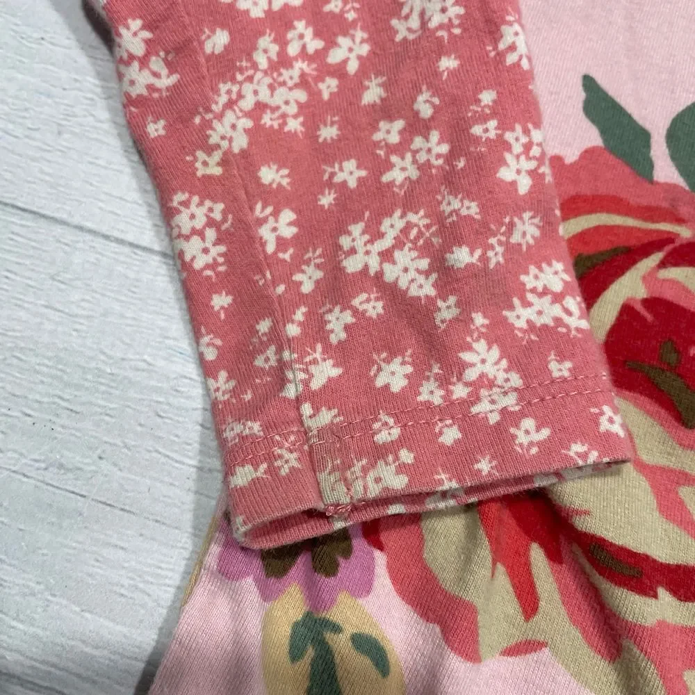 Mini boden girls‎ floal shirt 1.5-2